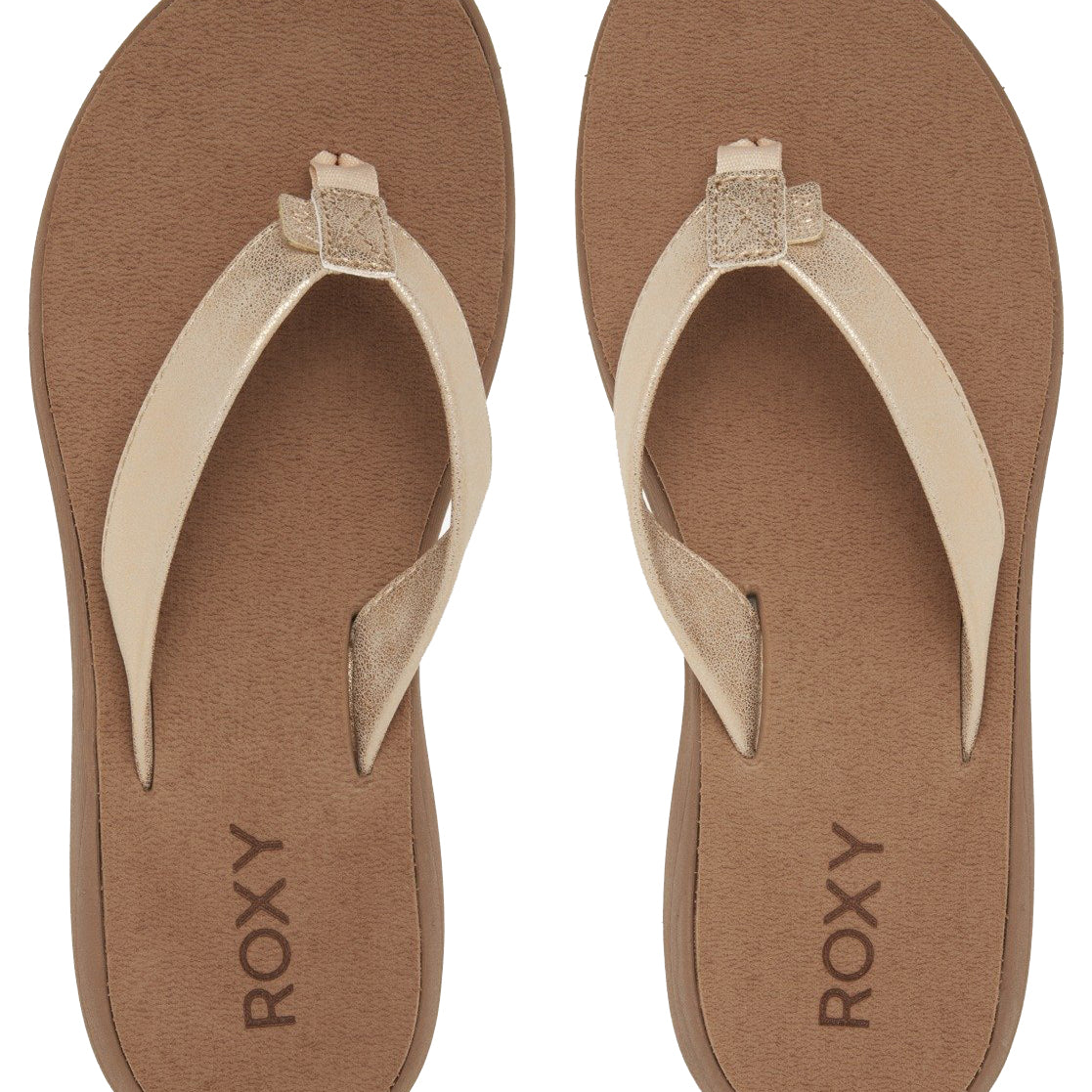 Roxy Lizzie Womens Sandal BRO-Bronze 5
