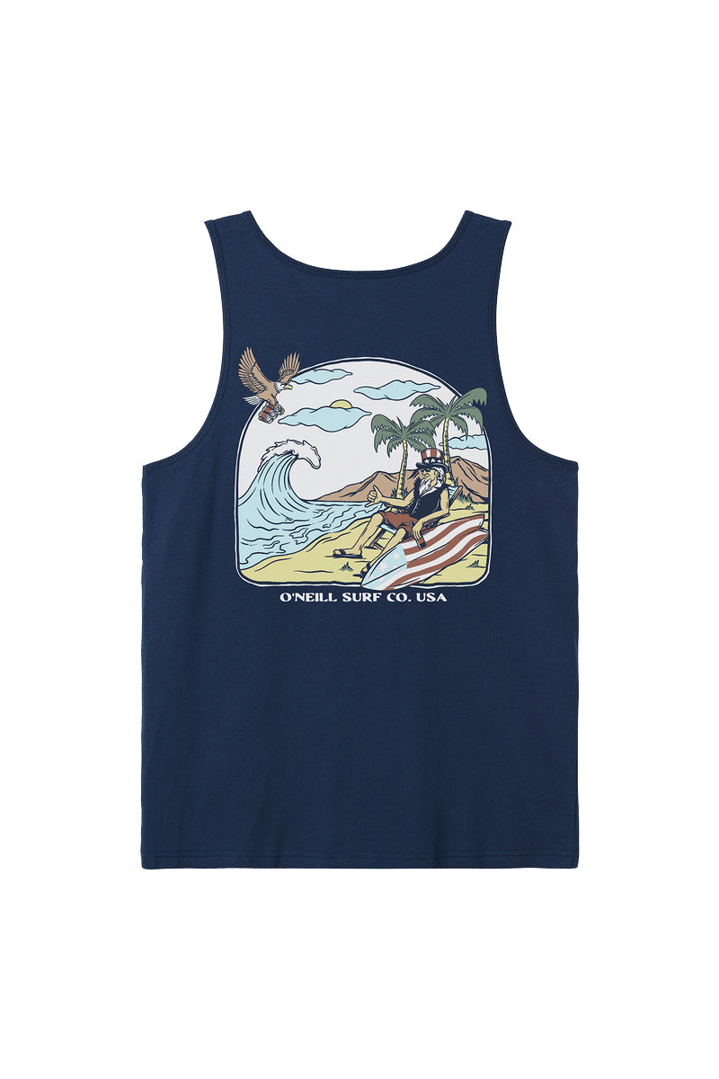 O'NEILL INDEPENDENCE TANK NVY2-NAVY 2 XL