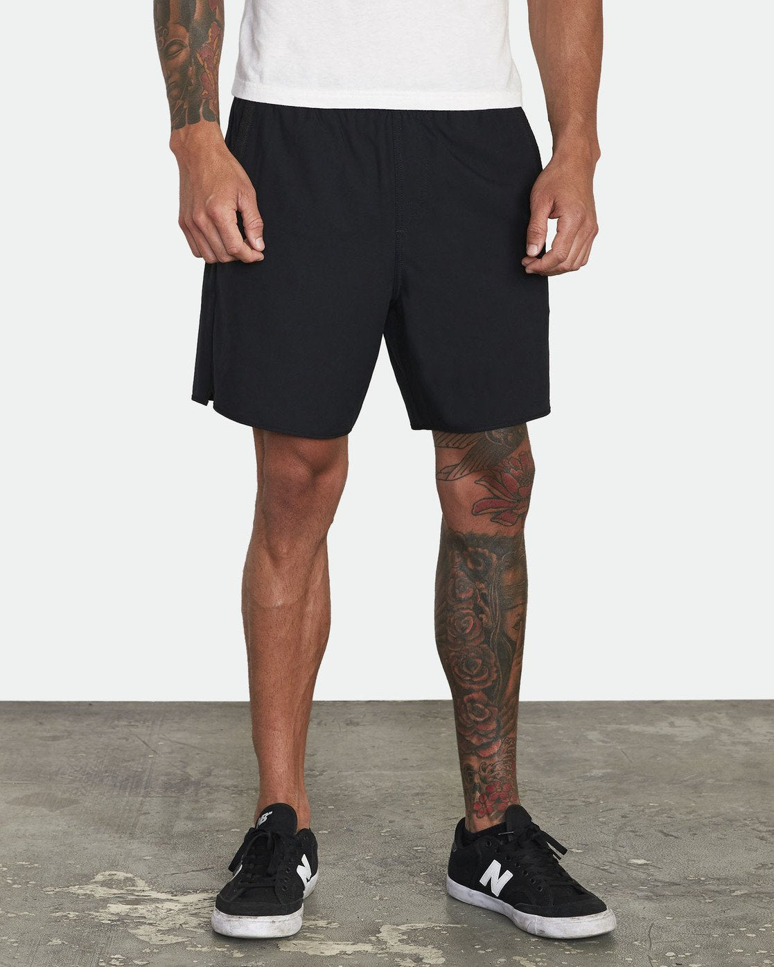 RVCA Yogger Stretch Short BLK-Black S