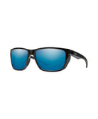 Smith Longfin Polarized Sunglasses Black Blue Mirror Chromapop