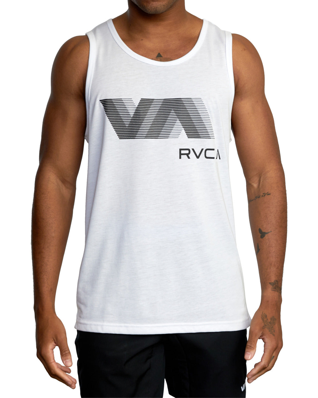 VA RVCA Blur Tank WHT M