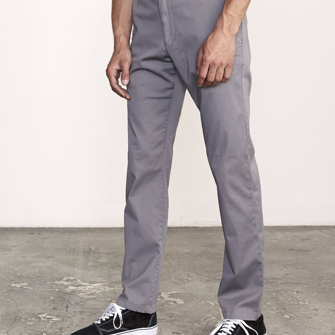 RVCA Weekend Stretch Straight Fit Pant SMK 28