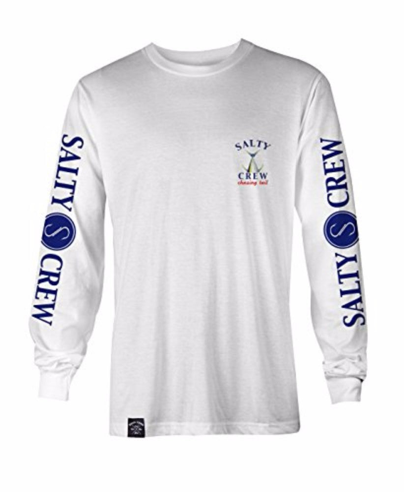 Salty Crew Chasing Tail L/S Tee White L