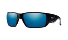 Smith Transfer Sunglasses Matte Black Blue Mirror Chromapop