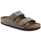 Birkenstock Arizona Mens Sandal Birkibuc-Stone 12