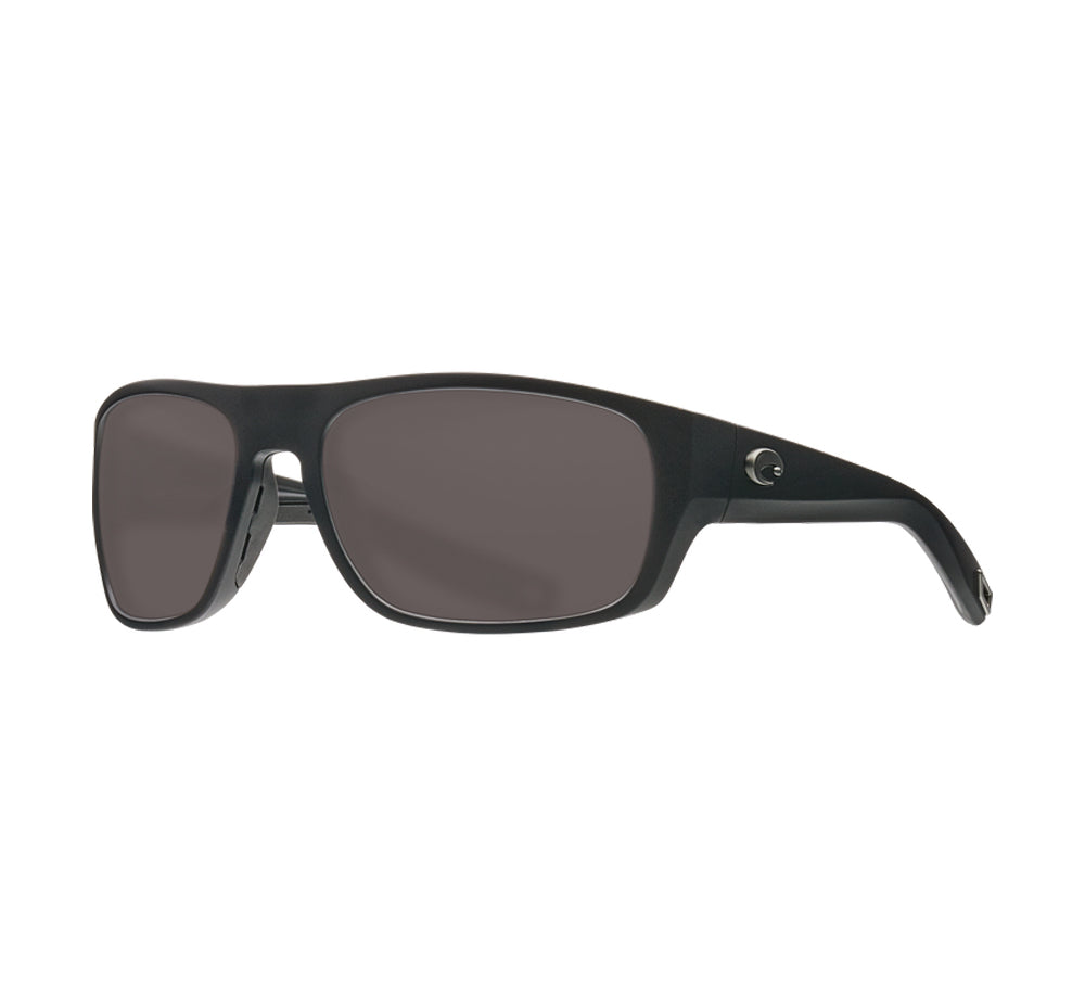 Costa Del Mar Tico Sunglasses Matte Black Gray 580P