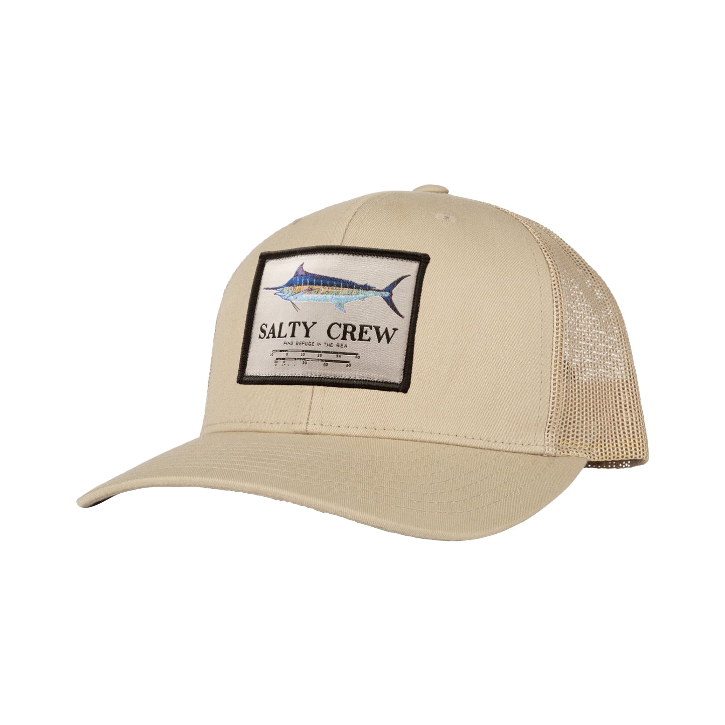 Salty Crew Marlin Mount Trucker Hat Khaki OS