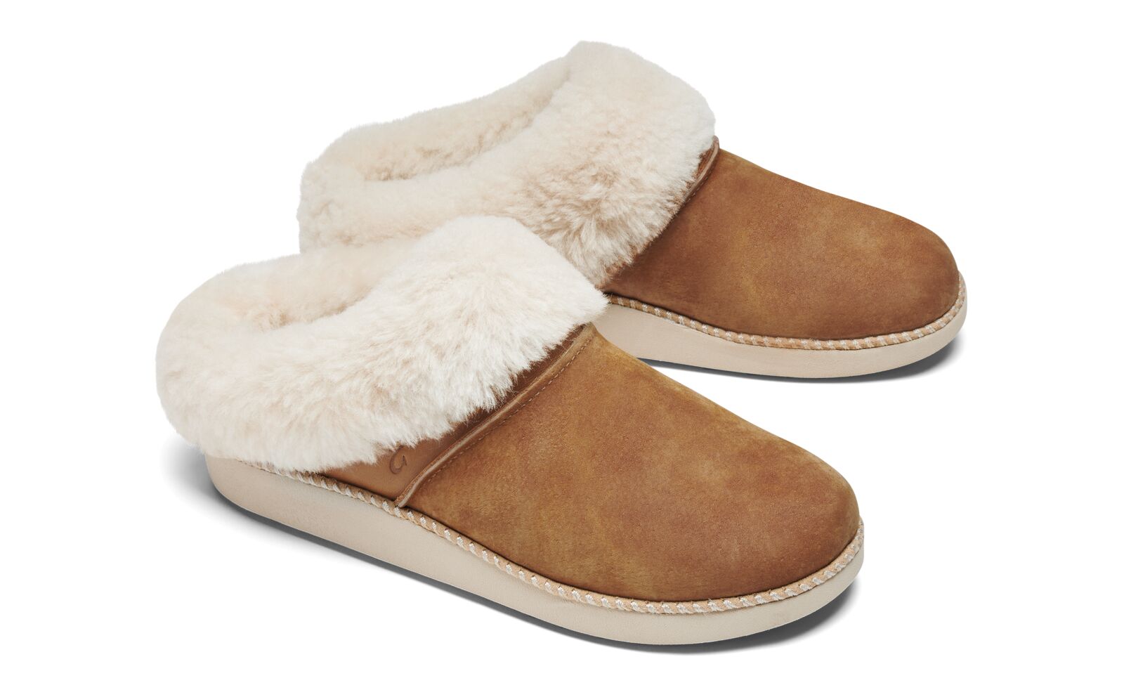 Olukai Ku I Womens Slipper 3419-Tan-Bone 7