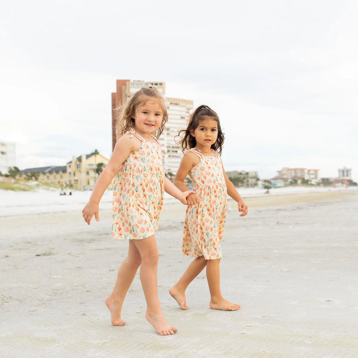 Emerson Sandy Seashells Bamboo Sundress
