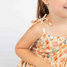 Emerson Sandy Seashells Bamboo Sundress BEIGE/MULTI 4/5T
