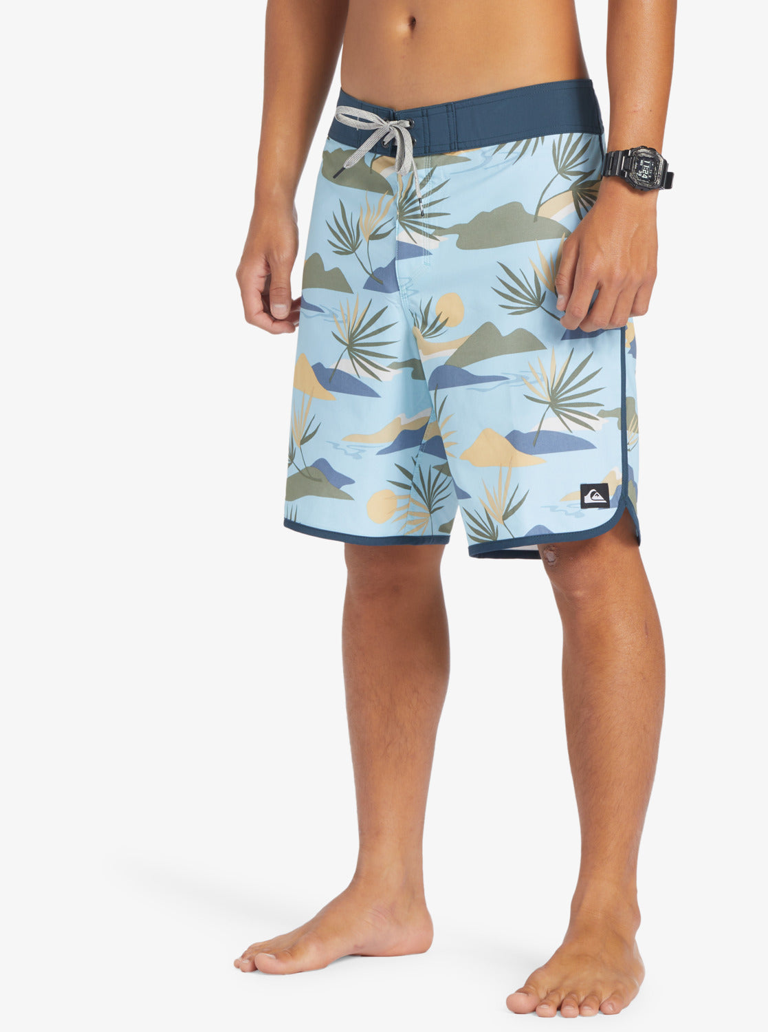 Quiksilver Surfsilk Scallop 19" Boardshort BGC7 30