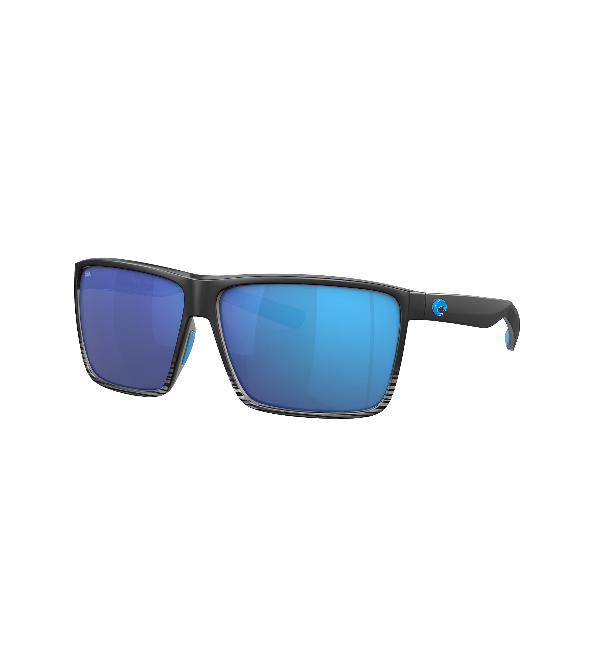 Costa Del Mar Rincon Sunglasses MatteSmokeCrystal BlueMirror 580G