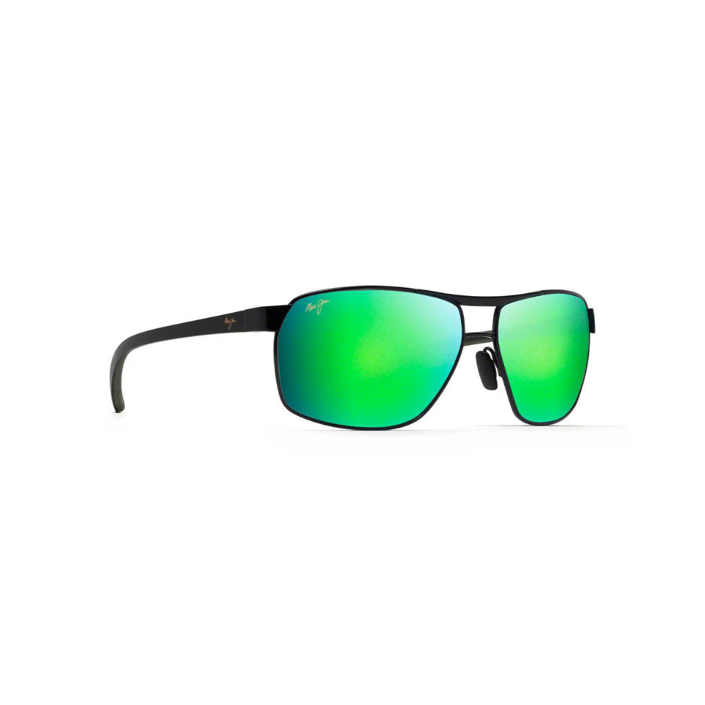 Maui Jim The Bird Sunglasses Black GreenMirror Aviator