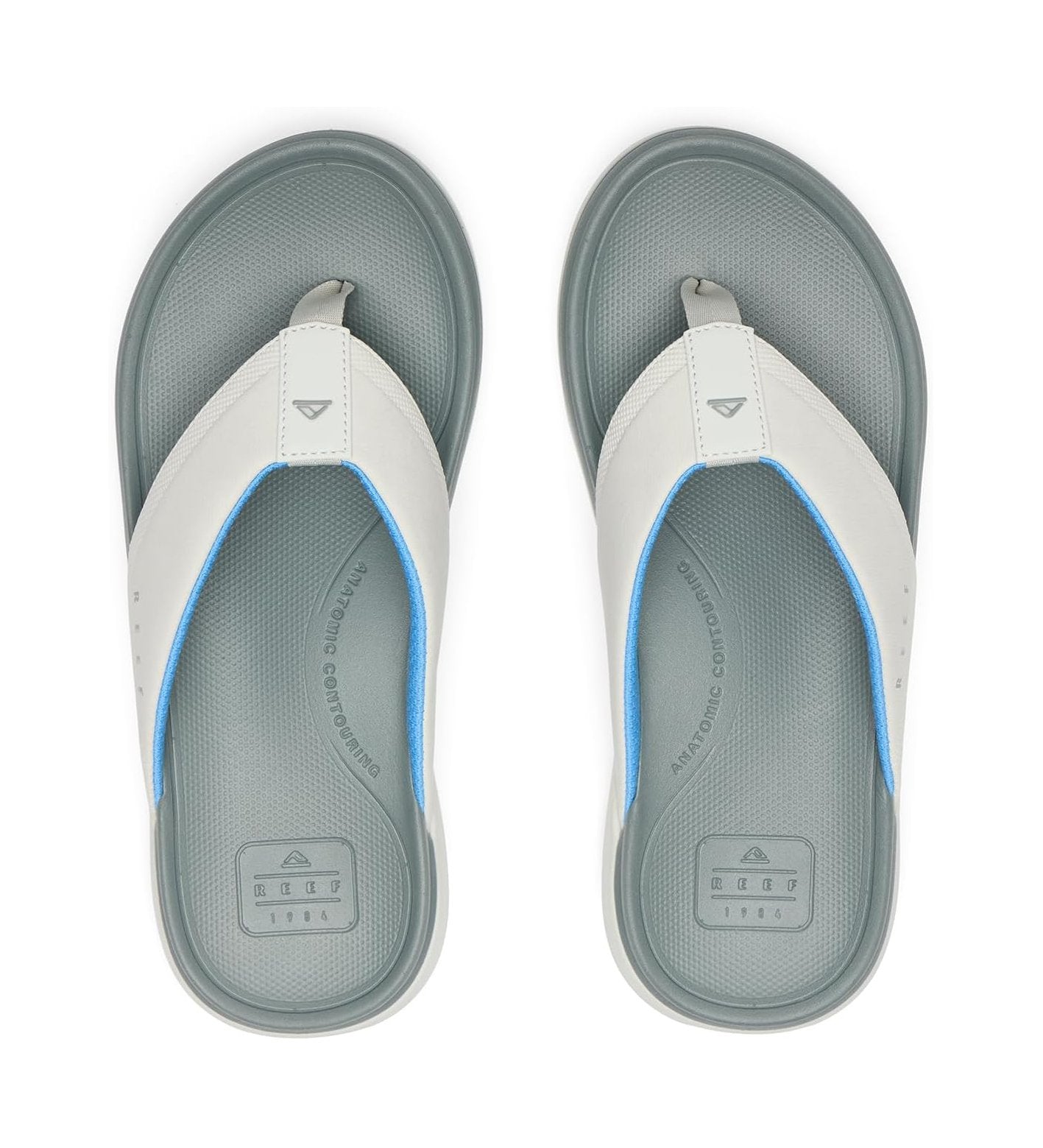 Reef Cushion Norte Mens Sandal Grey-Grey-Blue 12