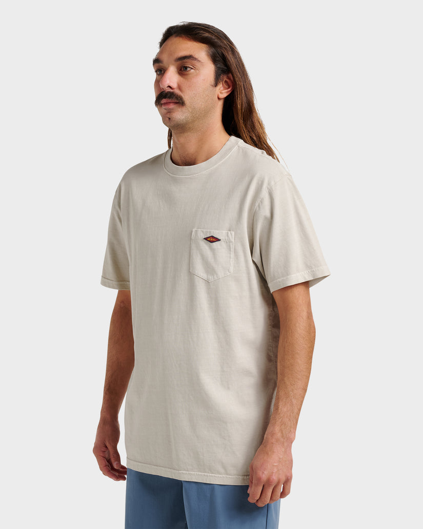 Quiksilver Saltwater Pkt SS Tee MST-MOONSTRUCK L