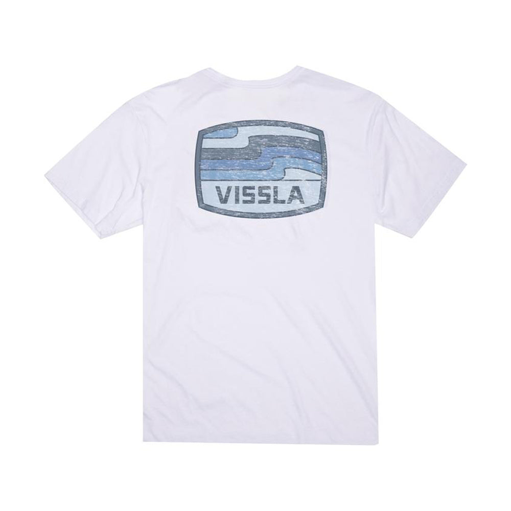 Vissla Wave Badge SS Tee White XXL