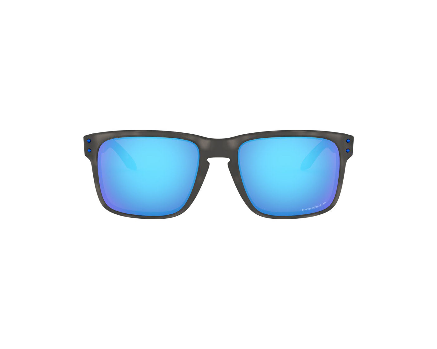 Oakley Holbrook Polarized Sunglasses MatteBlackTort PrizmSapphire Square