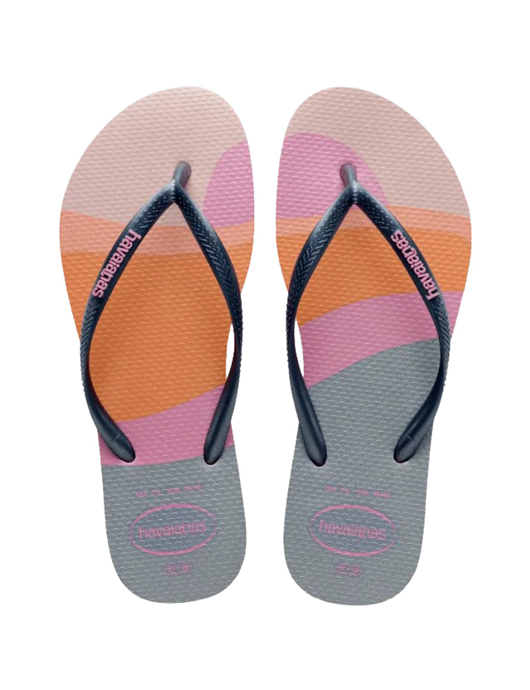 Havaianas Slim Palette Glow Womens Sandal 4996-Peony Rose 11