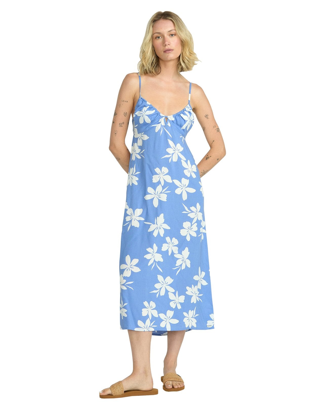 Volcom Coco Ho Midi Dress DEP XS