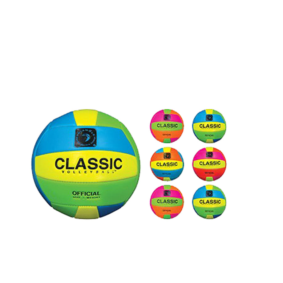 Triangle Neon Volleyballs Assorted