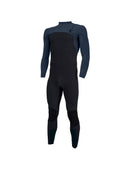 O Neill Hyperfreak Comp-X 2+mm Zipless Fullsuit HH7-Black-Cadet Blue XL