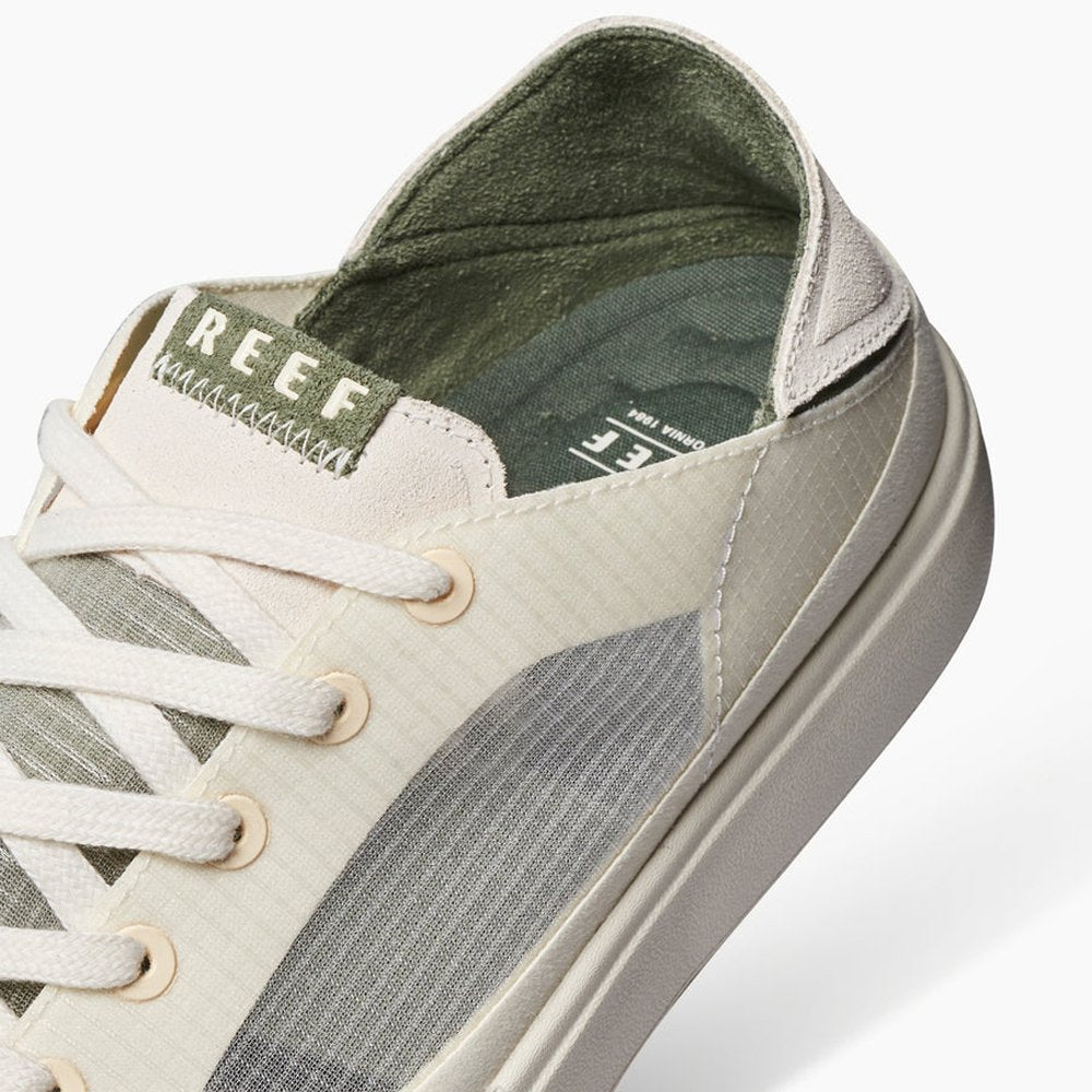 Reef Navigator Mens Shoe White-Forest 8.5