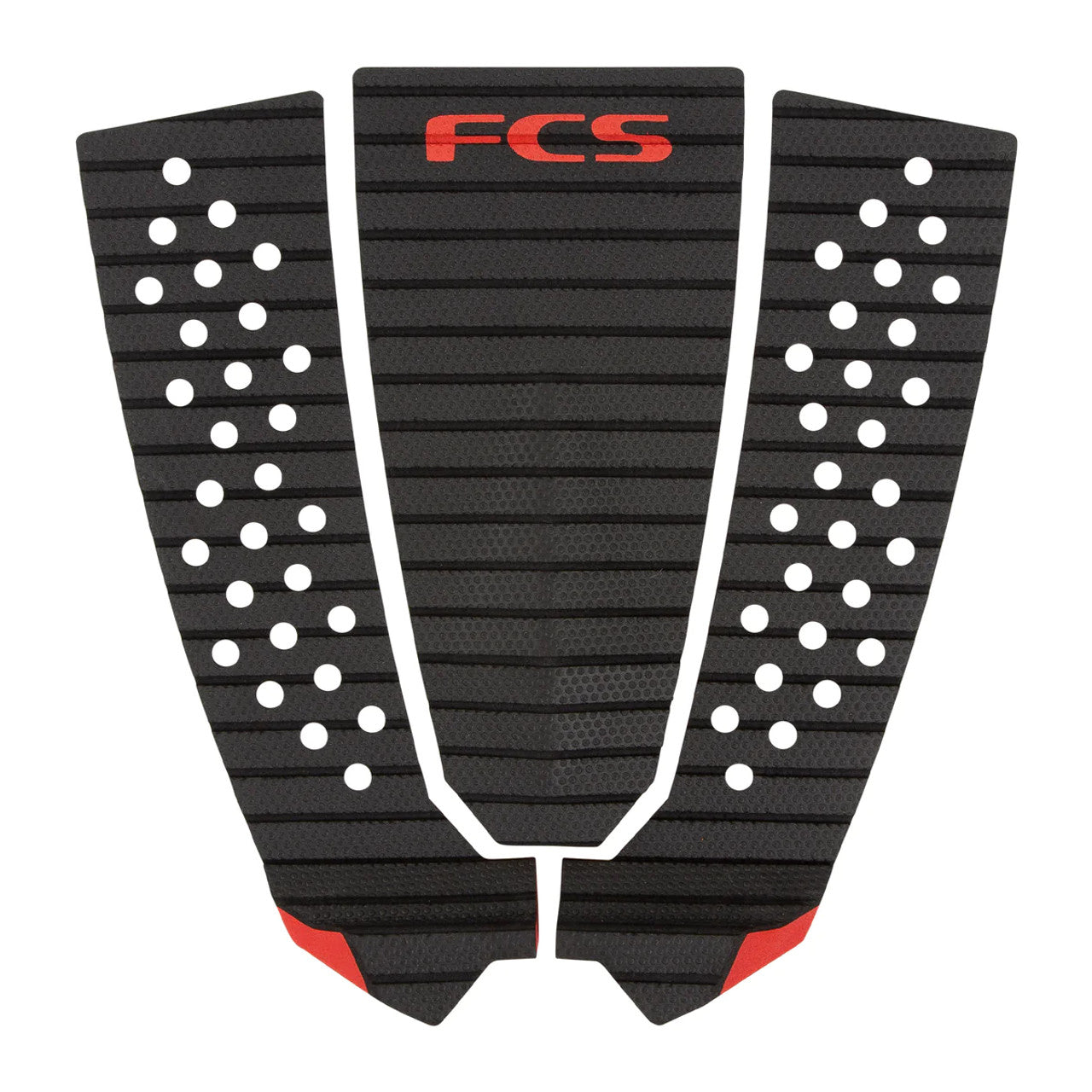FCS Toledo Tread-Lite Traction Pad Charcoal-Red