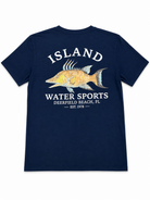 Island Water Sports Hogfish SS Tee Navy XXL