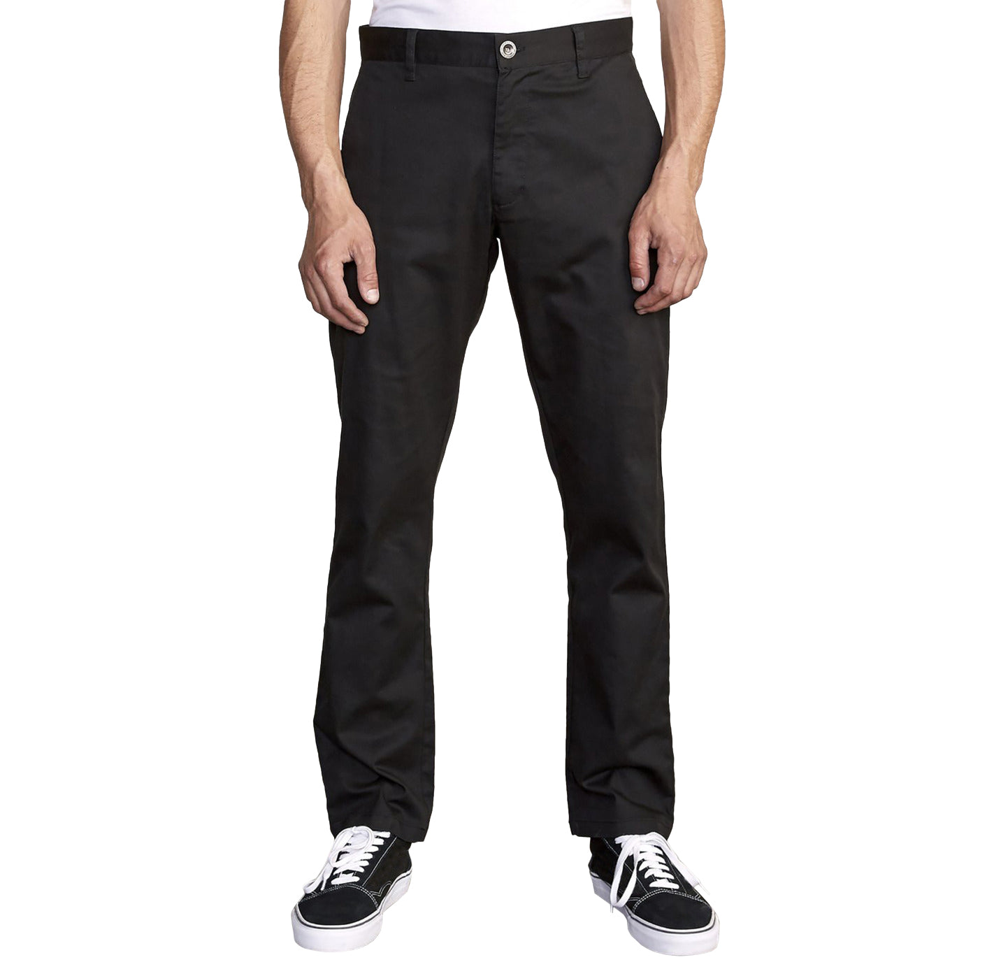 RVCA The Weekend Straight Fit Chino BLK 34