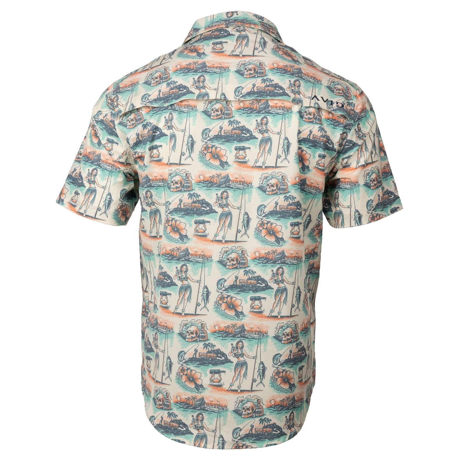 Avid Palapa Vacay SS Woven BON XXXL