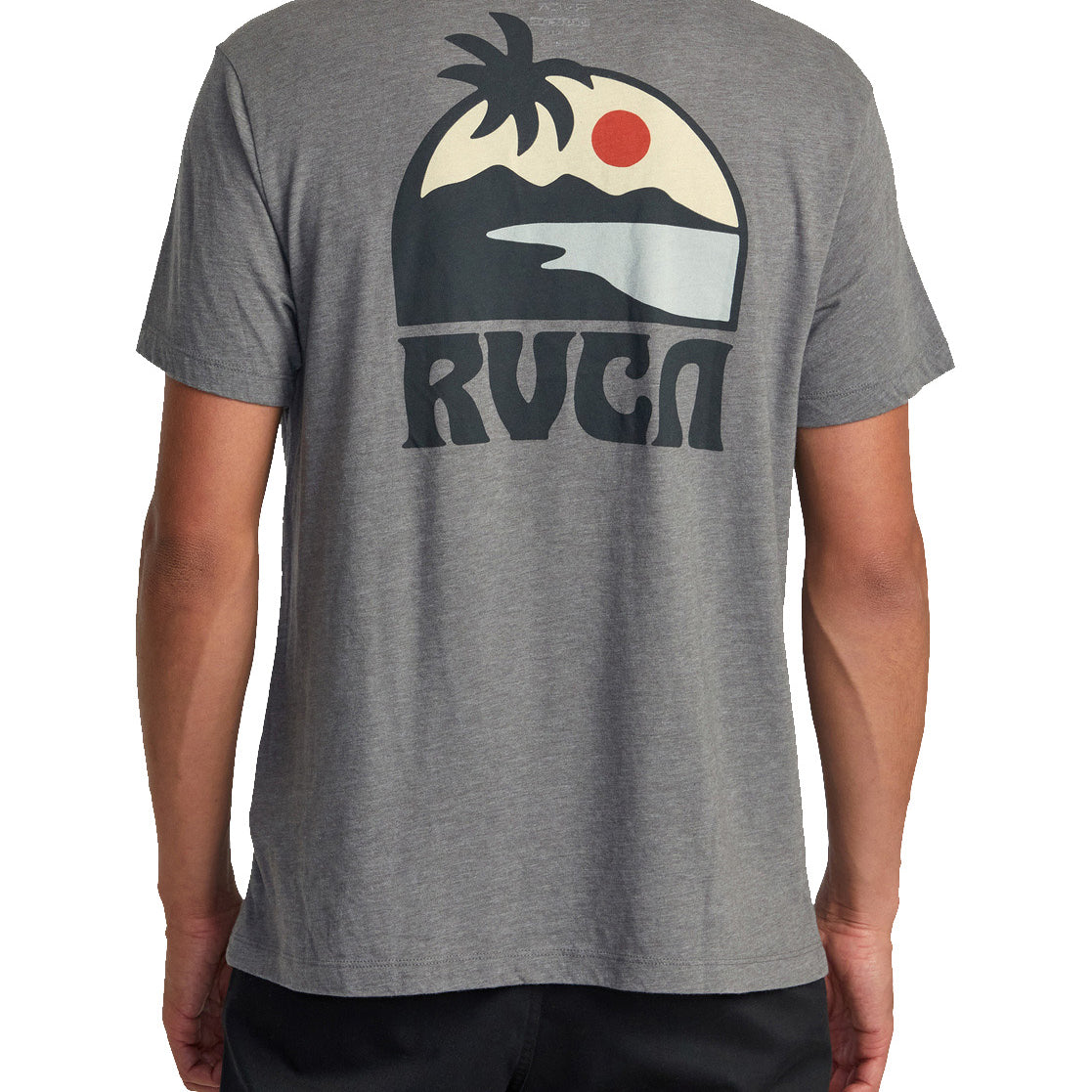 RVCA SUNDWOWNER M TEES SMK S