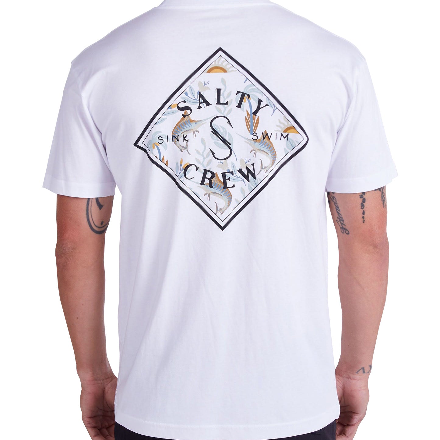 Salty Crew Tippet Tackle SS Tee White S