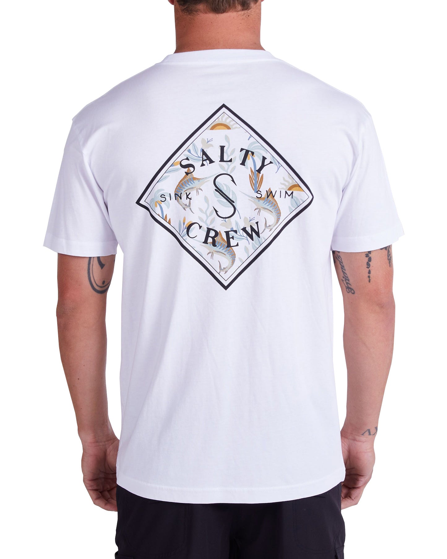 Salty Crew Tippet Tackle SS Tee White S