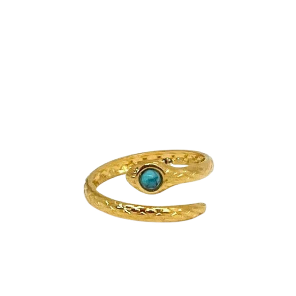 Salty Cali Cleo Ring Gold OS