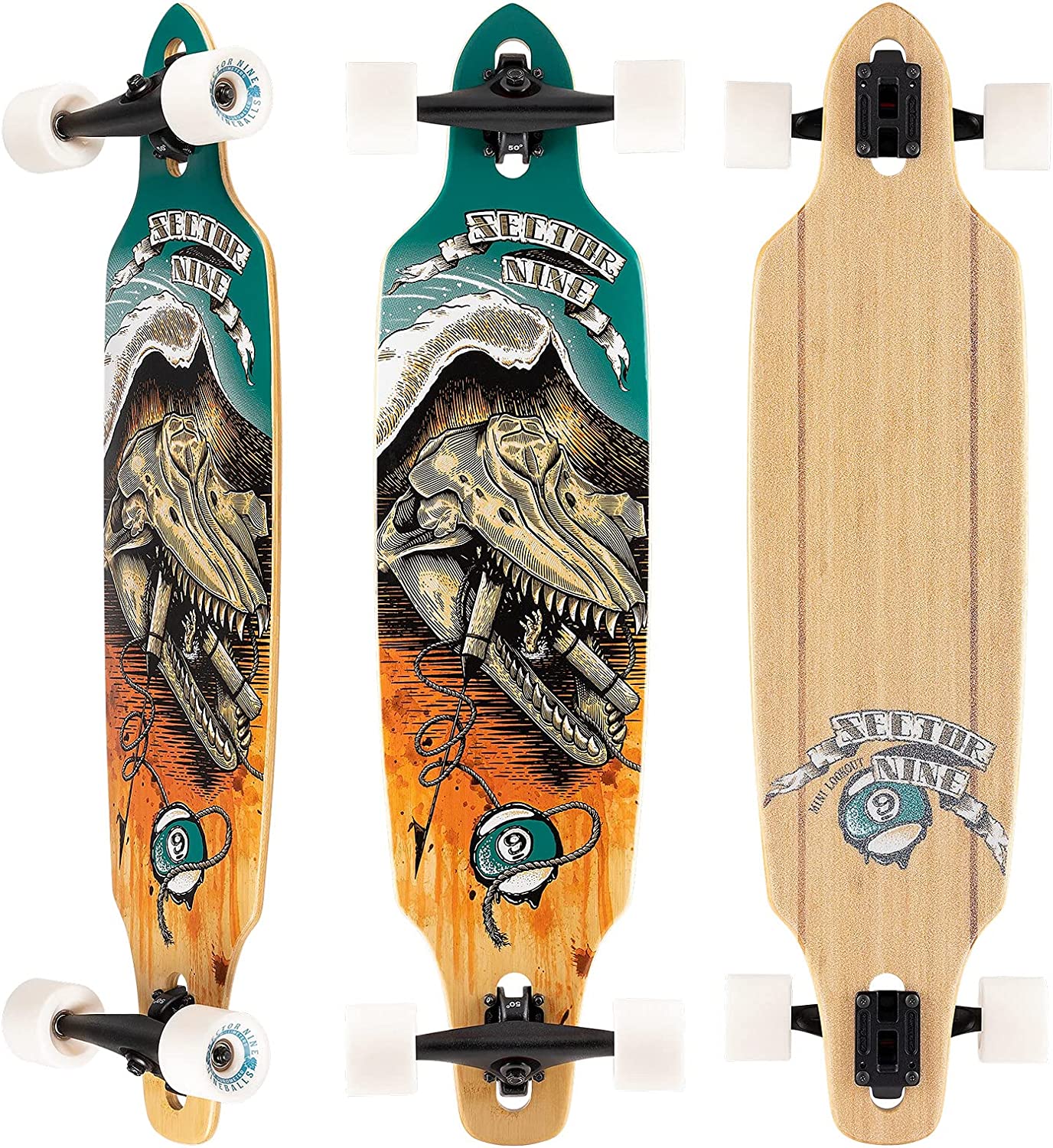 良品SECTOR９ bamboo バンブー mini look out Sector 9 Mini Lookout Complete | Island Water Sports