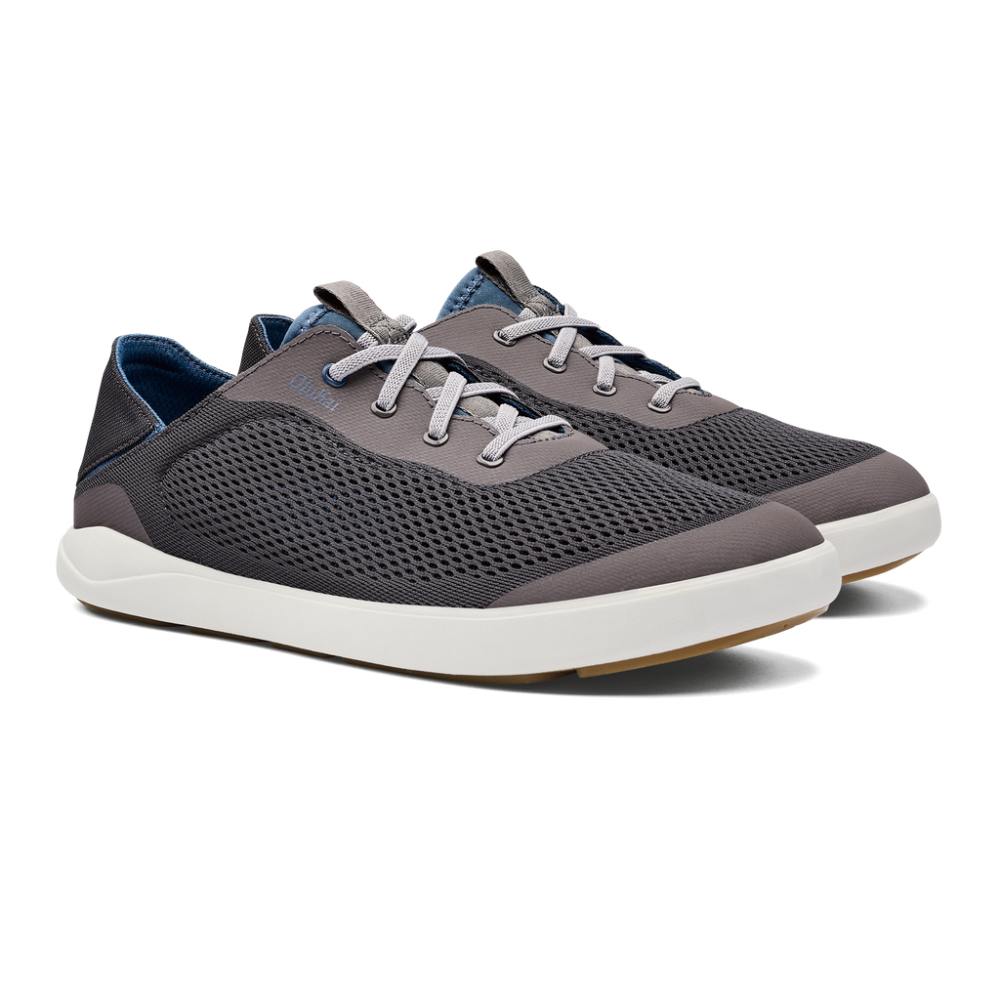 Olukai Moku Pae Mens Shoe PVVN-Pavement-Vintage Blue 12