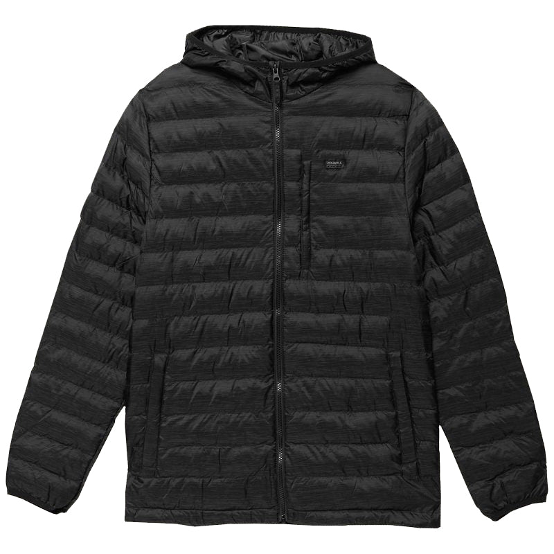 O'neill Adler Packable Hooded Quilted Jacket Black S
