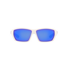 Costa Del Mar Tuna Alley Sunglasses White Blue Mirror 580G