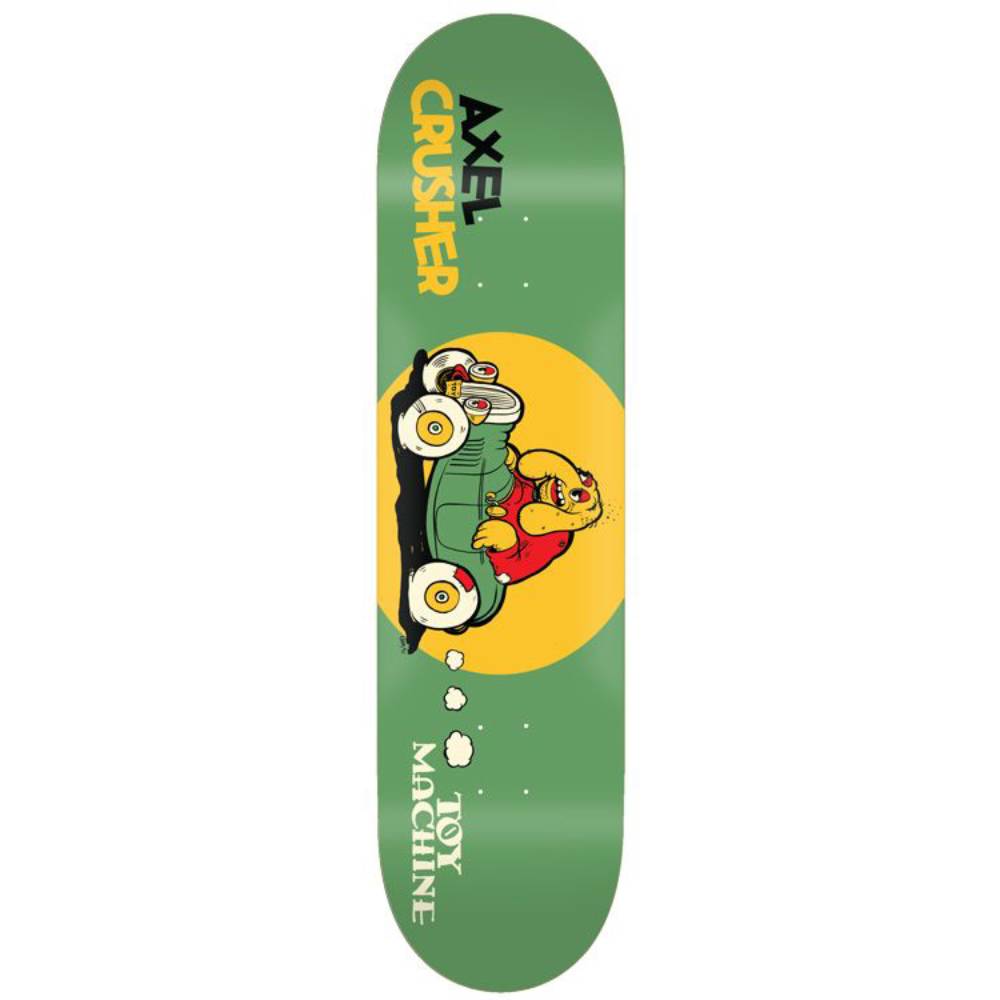 Toy Machine Skateboards Toons Deck Axel 8.25
