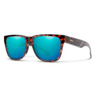 Smith Lowdown 2 Polarized Sunglasses Tortoise Opal Mirror Chromapop