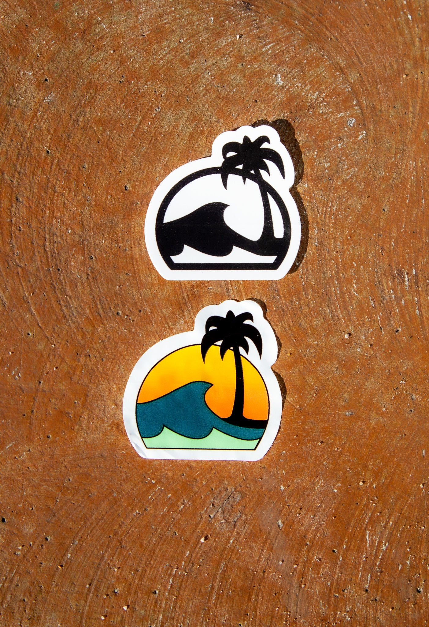 Island Water Sports Mini Palm Logo Sticker Pack