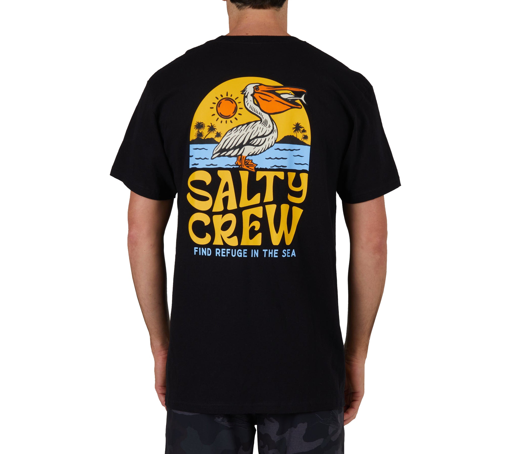 Salty Crew Seaside Classic SS Tee Black XXXL