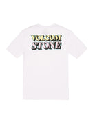 VOLCOM STRIPT SST WHT L