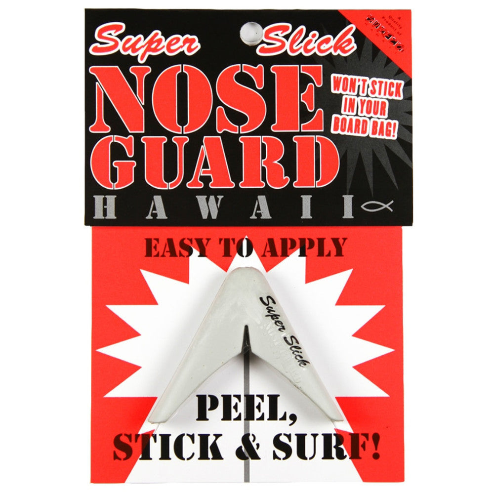 SurfCo Old School Nose Guard Super Slick Gray