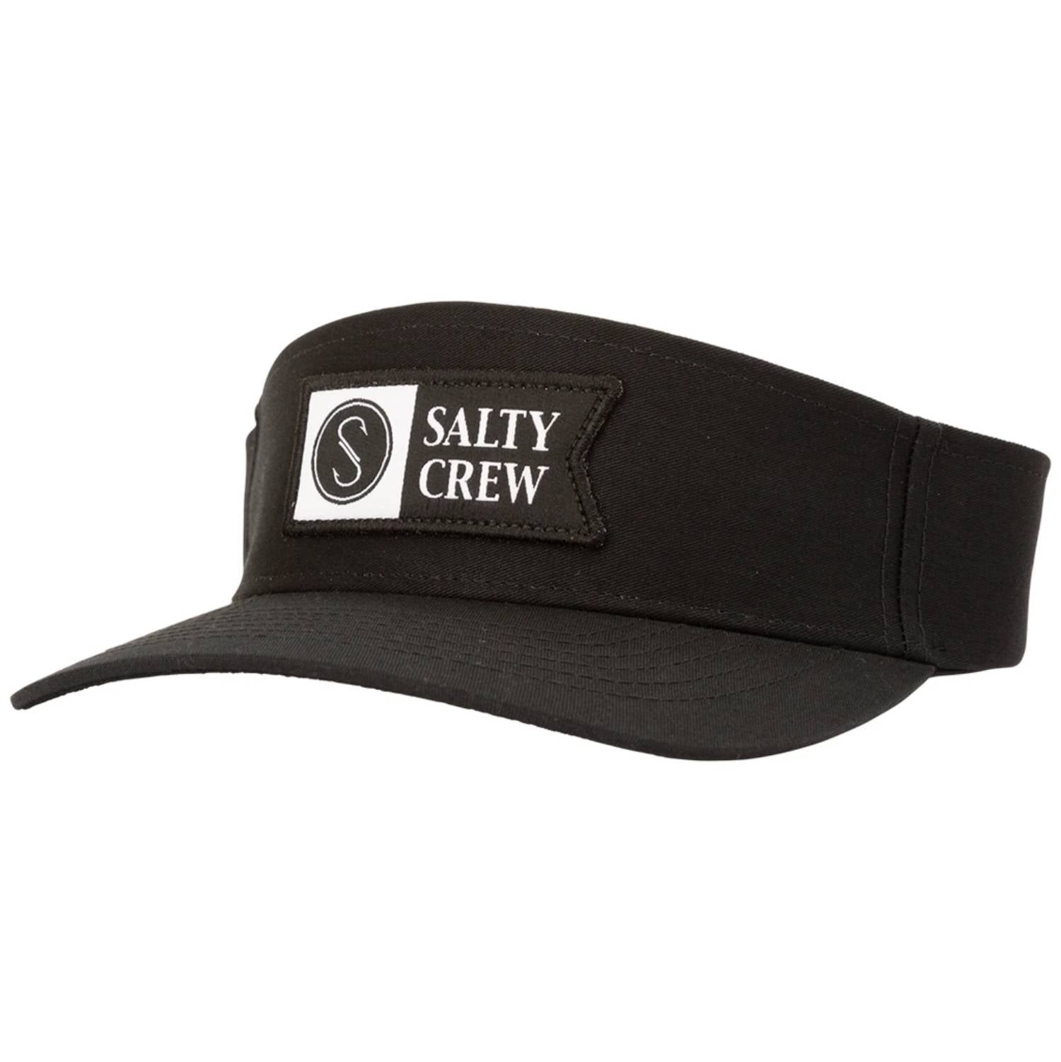 Salty Crew Alpha Flag Visor Black One Size