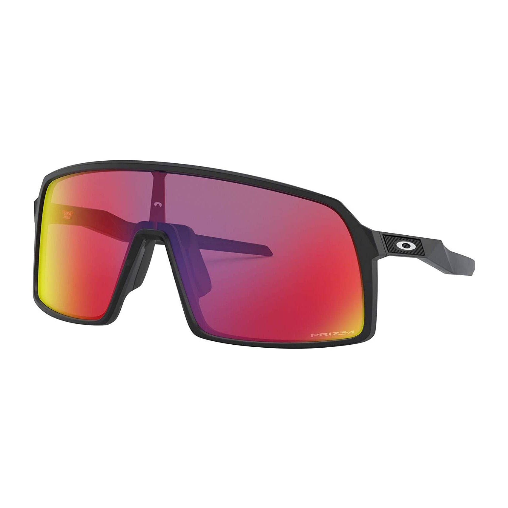 Oakley Sutro Sunglasses Matte Black Prizm Road Oversized