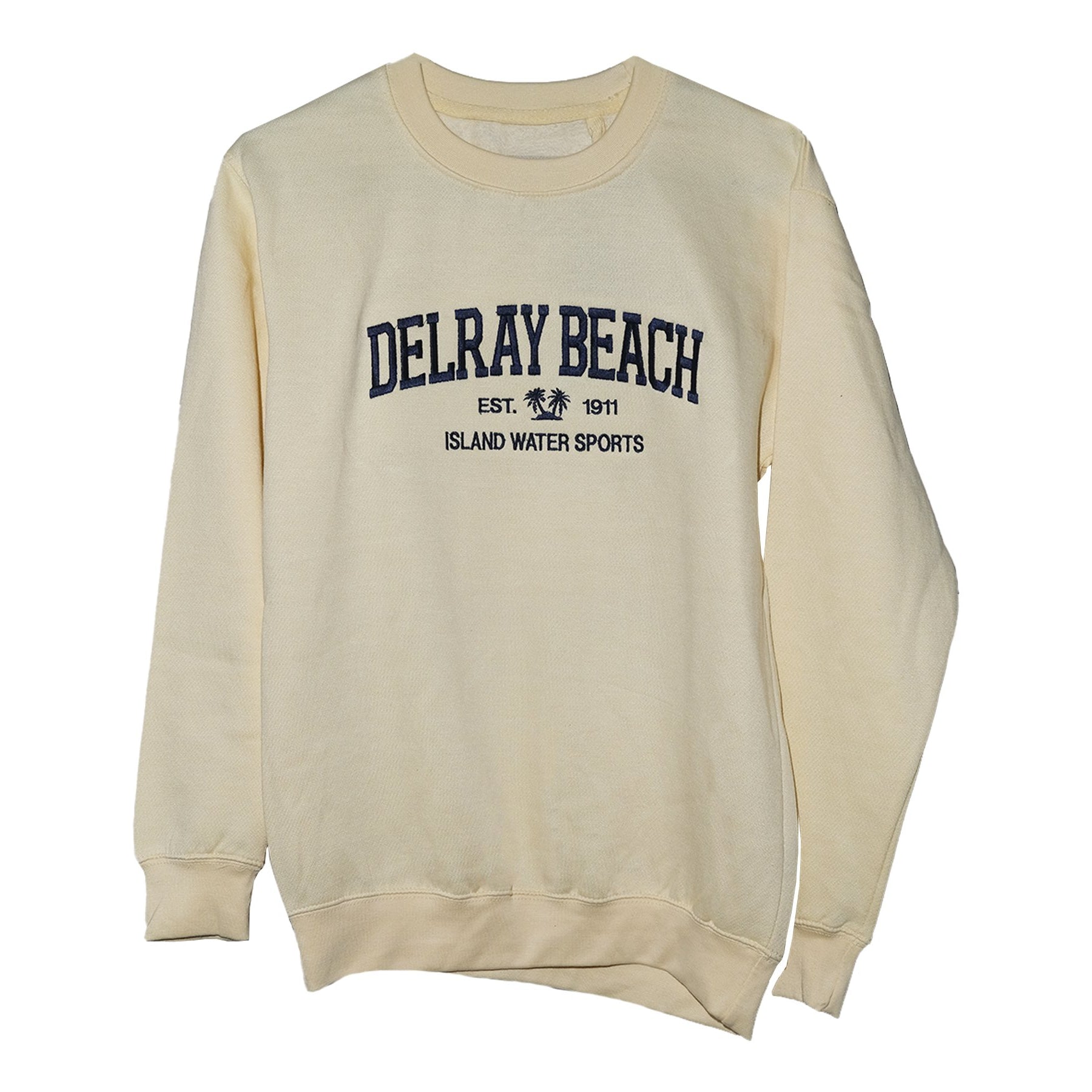 IWS Delray Beach Cotton Crewneck  Banana S