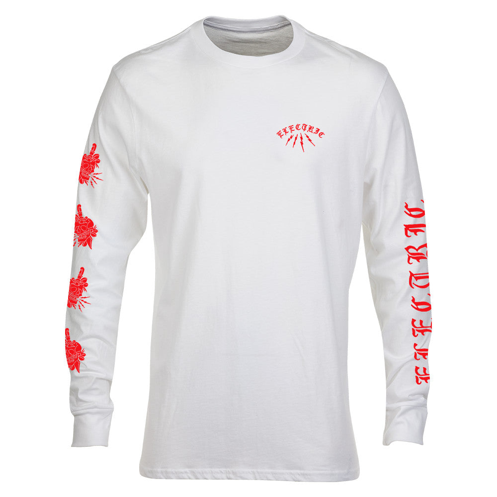 Electic Skull and Dagger LS Tee