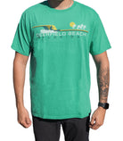 Deerfield Beach Retro Wave SS Tee VineyardGreen L