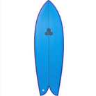 Channel Islands Surfboards Feb Fish Blue/Purple 5ft5in Futures